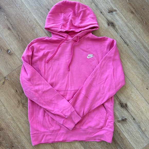 Nike Sweaters - pink nike hoodie